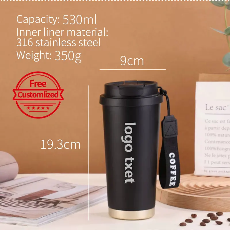 personalized customized Coffee cup,customized high-value insulated cup,custom drawstring carrying cup,custom Office water cup