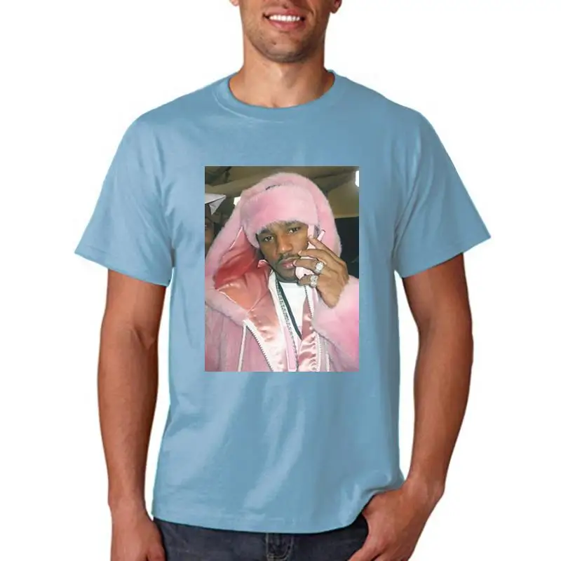 Title: Vintage Cam'Ron Camron Pink Fur Dipset T Shirt Size S M L Xl 2Xl Fashion Cool Tee Shirt