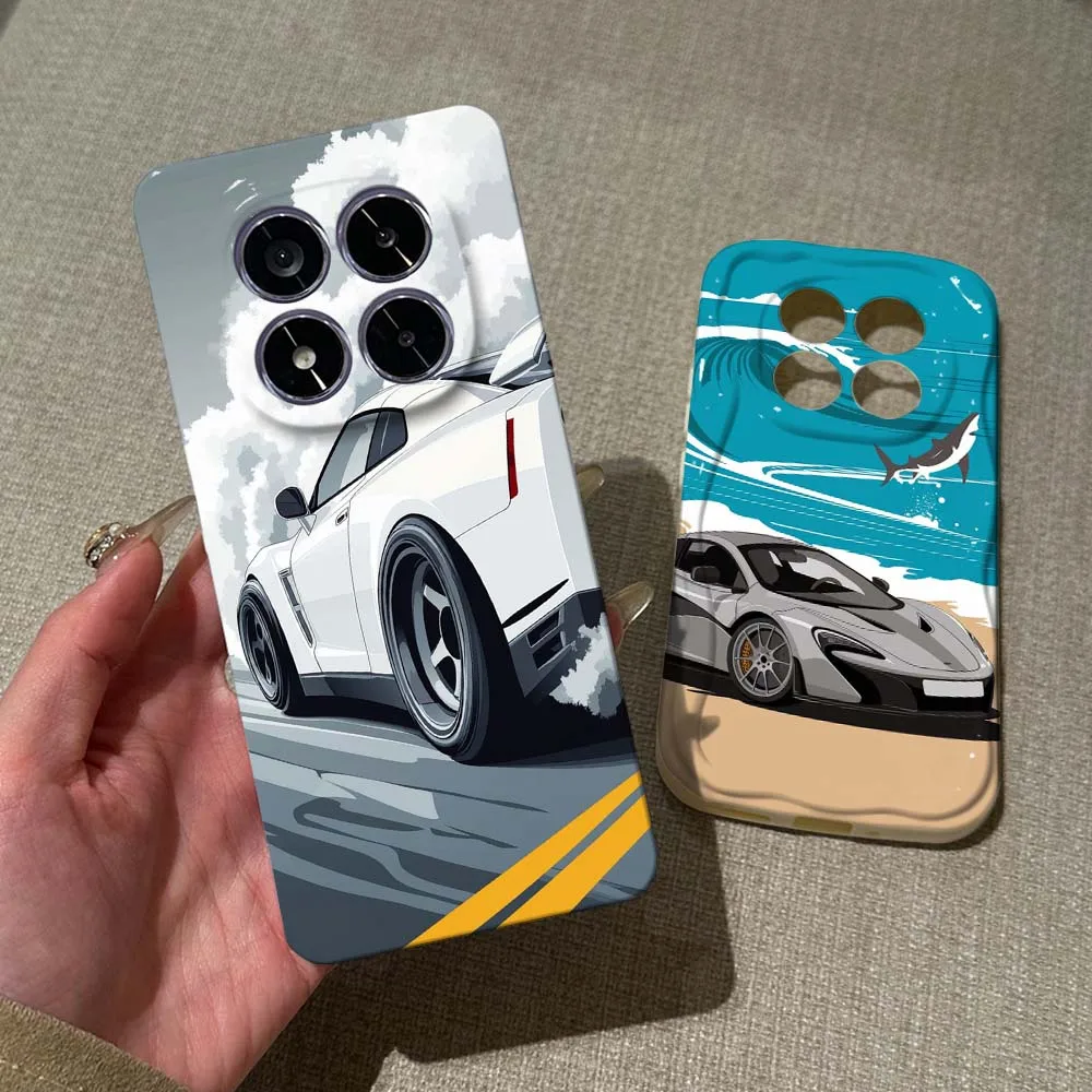 

Anime Art Car Cool Cover For Redmi 9i 10 10C 14C 13C 9A 11A 12C A1 A2 A3 A4 K30 K70 Pro Ultra 5G Feilin Wave Oil Shell