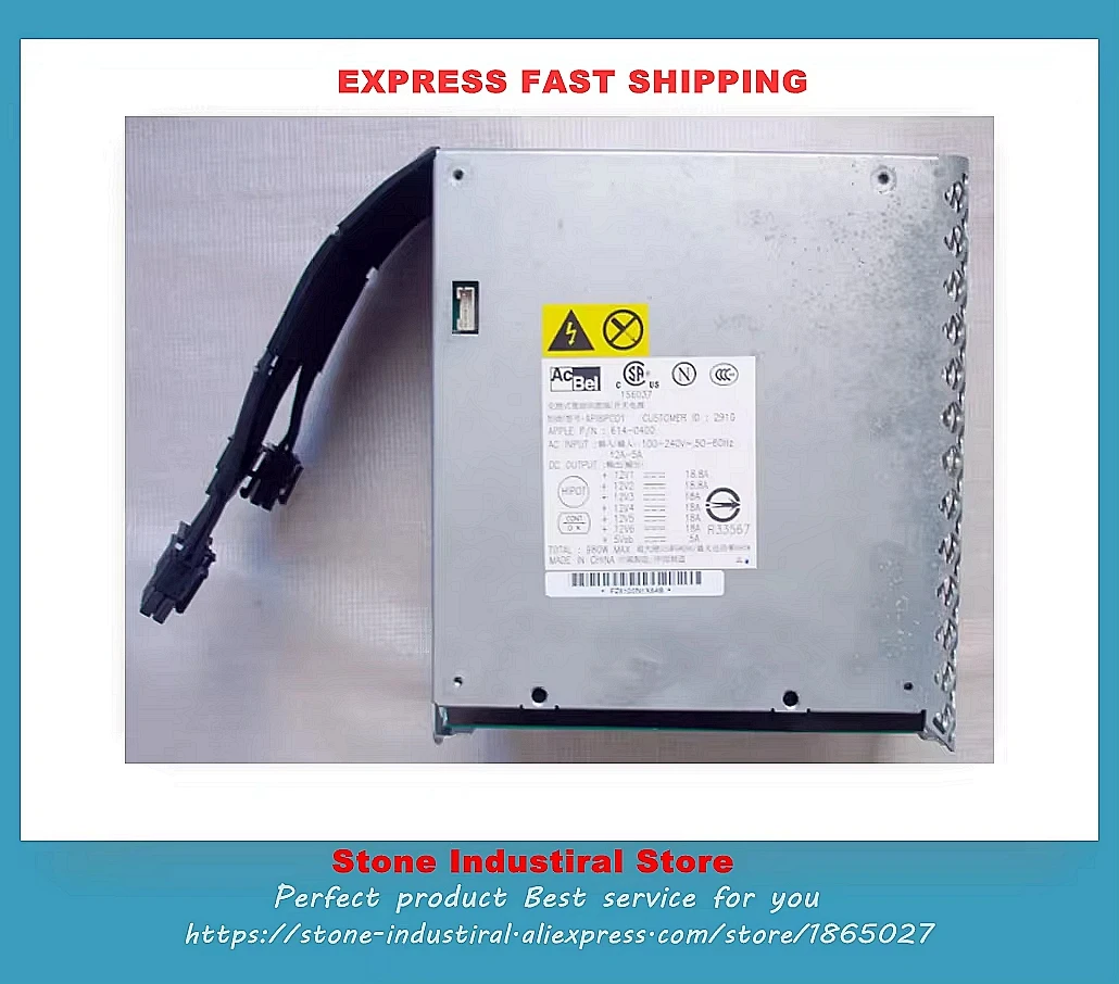 DPS-980BB A 614-0409 POWER 980W API6PCO1 614-0400 614-0407 661-4677 A1186 MA970