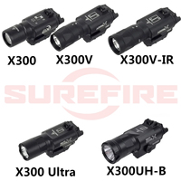 Tactical SureFire X300 Ultra X300V X300V-IR X300UH-B XH15 XH35 Pistol Gun LED Light Fit 20mm Rail Airsoft Hunting Flashlight
