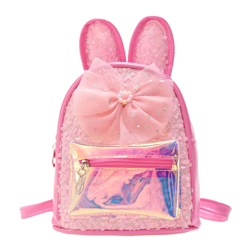 Zaino per bambini Zaino per bambini in PU Glitter Zaini per asilo alla moda Borse per il ritorno a scuola Zaino per cartoni animati Mochilas De Hombre