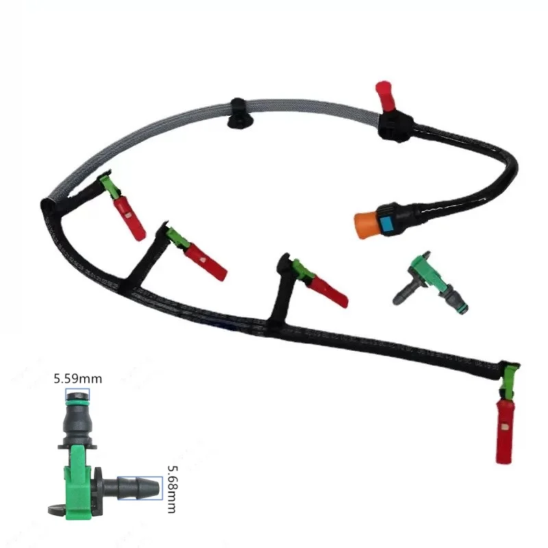 

10PCS Diesel Fuel Injector Pipe Oil Return Joints Repair Tool for FORD