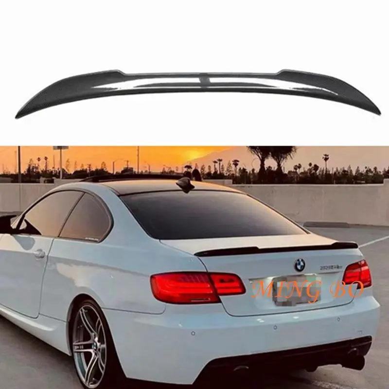 

FOR BMW 3 Series E92&E92 M3 Coupe M/ P/PSM/CS/M4 Style Carbon fiber Rear Spoiler Trunk wing 2005-2013