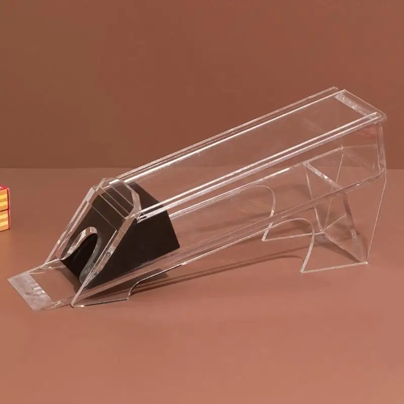 Playing Card Shuffler 8 Deck Acrylic Playing Card Dealing Shoe Pokers Dealer Equipment and Game Supply Enduring