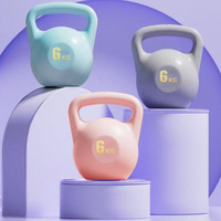 Water Kettlebell  Plastic Adjustable Dumbbell Home Fitness weight loss Gym Exercise Equipment 2/4/6/8kg Squat Trainer Tool