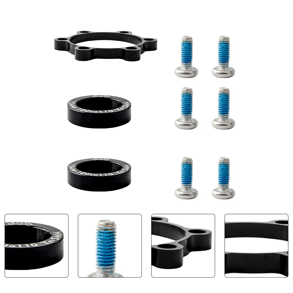 9 قطع من فواصل الدراجات الهوائية لمجموعة تحويل فواصل الدراجة الجبلية وخفيفة الوزن ومتينة #6