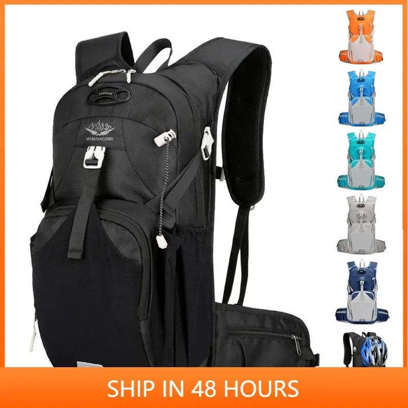 Cycling Bag Breathable Outdoor Bike Backpack Multi-functional Waterproof Sports Backpack Picnic Large Capacity Nylon Fabric