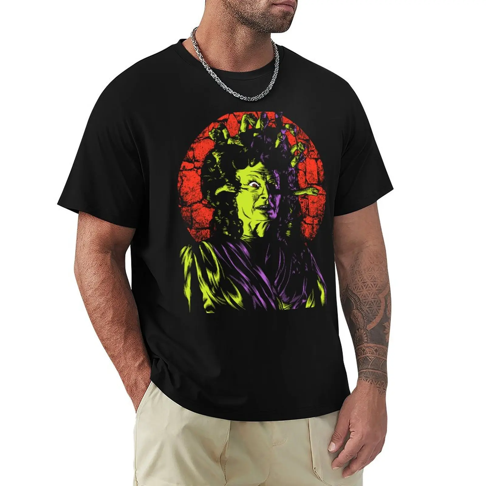 TT-SNAKE FRIGHT T-Shirt High Elasticity Sports T-Shirt