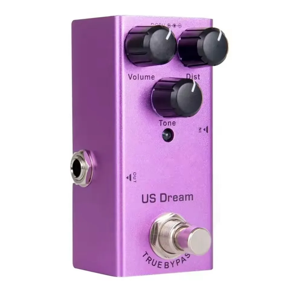 Electric Guitar Effect Pedal US Dream Effect True Bypass American Metal Distortion Metal Case High Quality ZP-04 view 5