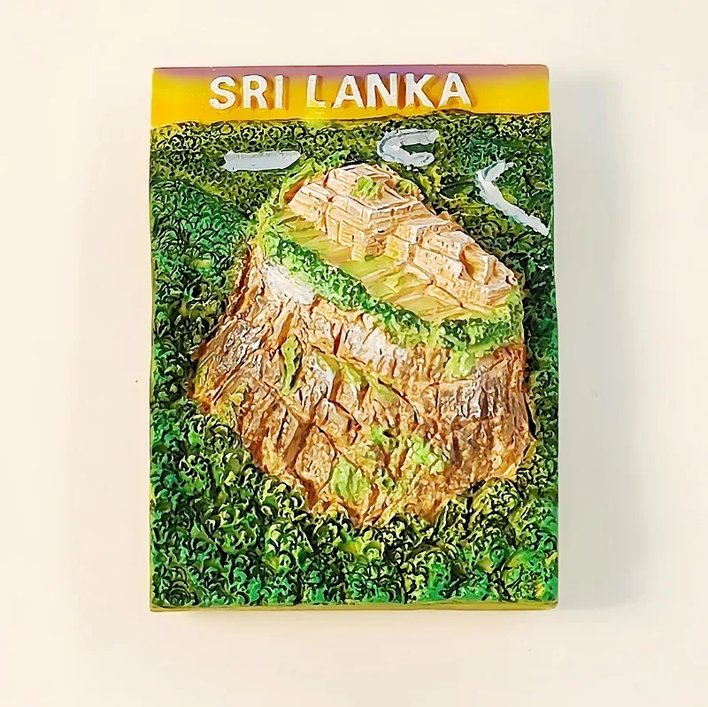 Sri Lanka Fridge Magnets Sigiriya Udawalawe Travelling Souvenirs Fridge Magnetic Stickers Gifts Photo Wall Stickers