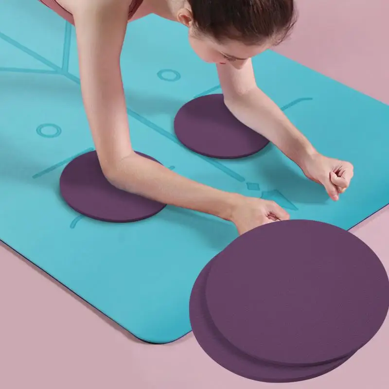 New 2 Pack Yoga Knee Pads Thick Exercise Cushion For Knees Elbows Wrist Hands Head TPE Pilates Kneeling Pad