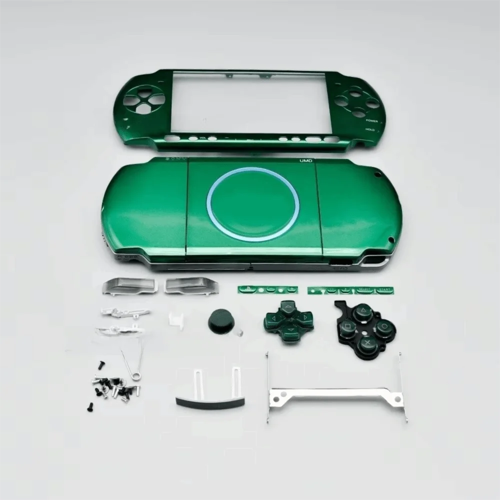

With Buttons Kit Protective Case Kit With Screws Full Set Replacement Cover Full Housing Shell for PSP3000 03 Version