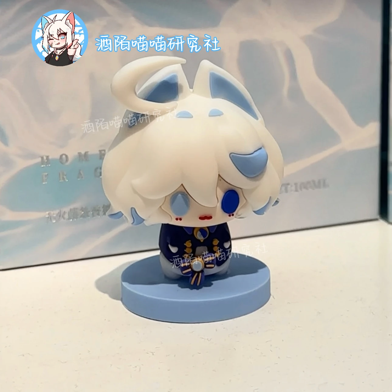 Genshin Impact Game Ambitus Furina коллеги 5 см q версия мини-размер модель ручной работы украшение милый настольный орнамент подарок