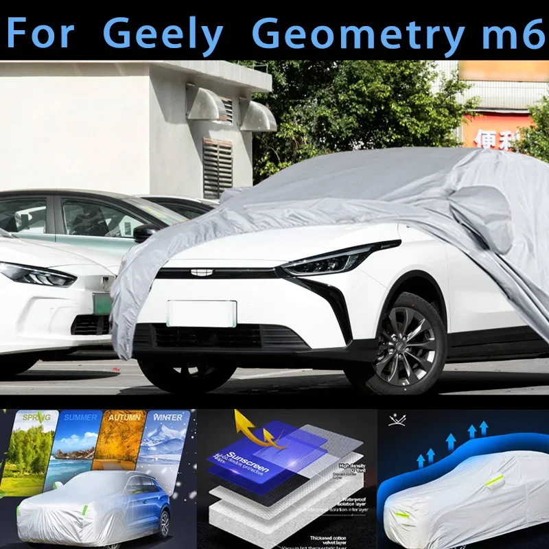 

For Geometry m6 Car protective cover,sun protection,rain protection, UV protection,dust prevention auto paint protective