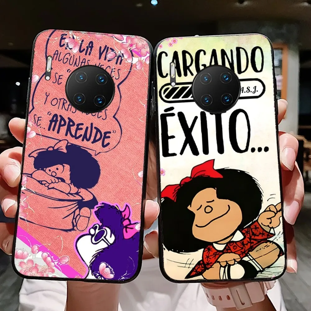 Anime M-Mafalda Phone Case For Huawei Mate 10 20 30 40 50 Lite Pro Nova 3 3i 5 6 SE 7 Pro 7SE