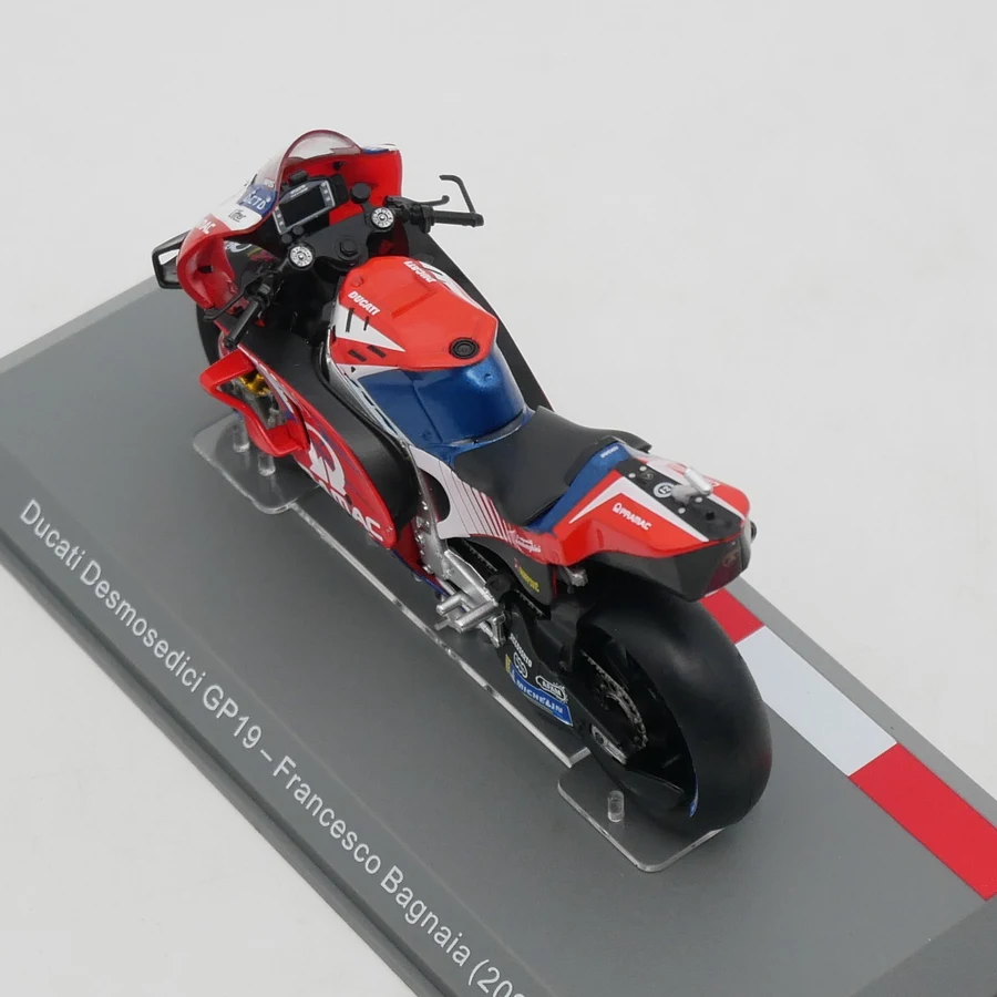 IXO 1:18 Scale Diecast Alloy Moto GP 2020 Ducati Desmosedici GP19 Motorcycle Toys Cars Model Classic Adult Souvenir Gift Display