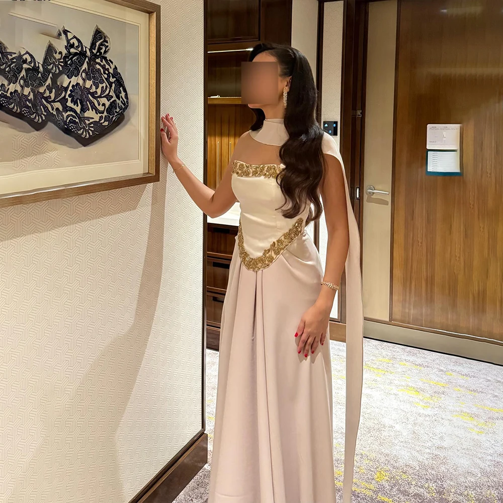 

Summer Prom Dresses Strapless Sleeveless Evening Dresses with Beading Draped Pink Special Occasion Dress Party Gown Customized