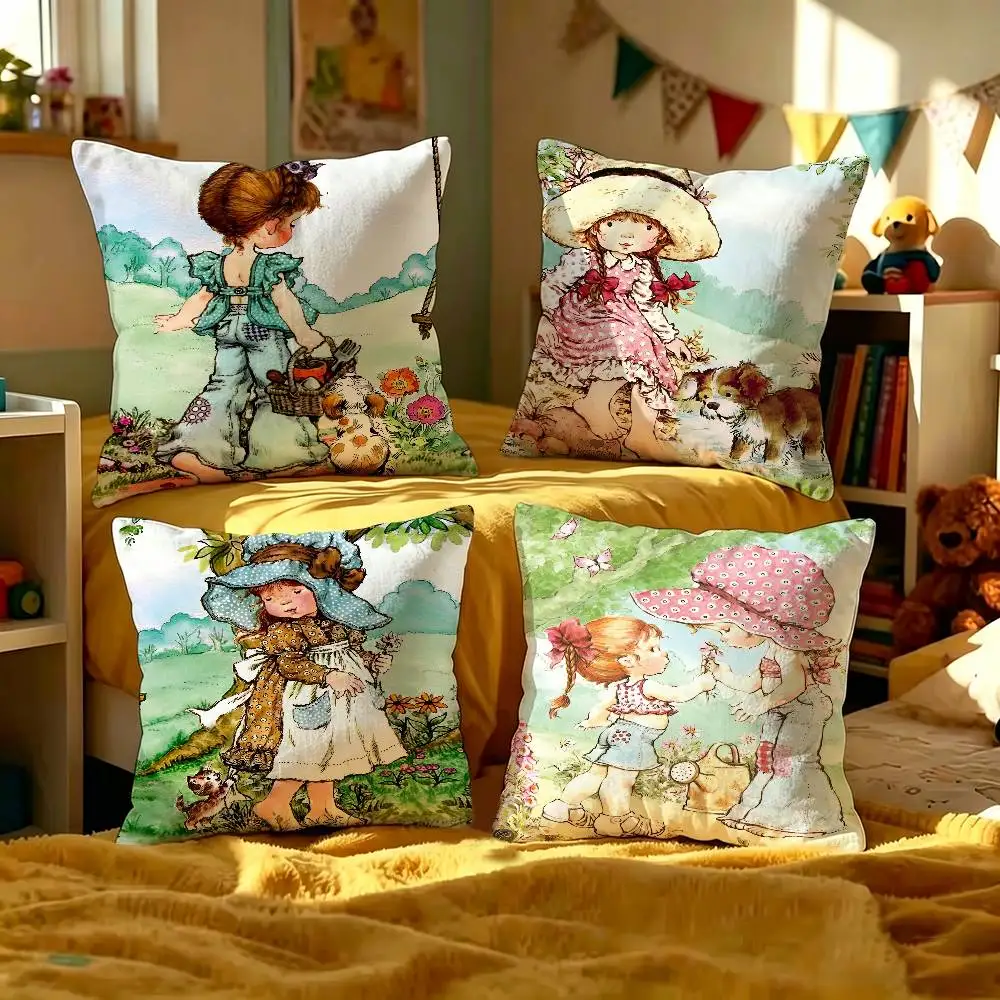 Artist S-Sarah K-Kay Lucky Dragon pillow cover sofa cushion cover home room decoration children gift