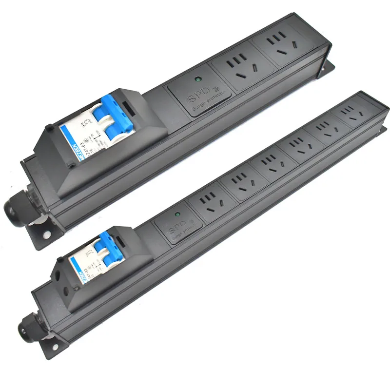 

PDU Power Strip 16/32A air switch Power Distribution Unit 2-9 Way AU/CN Outlet Socket