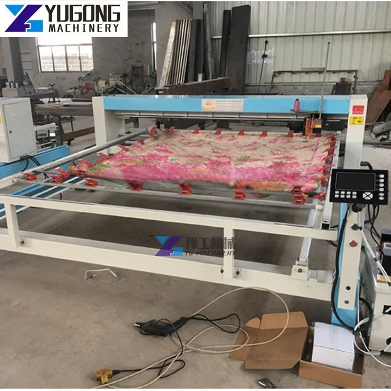 China Mattress Embroider Sewing Machine for Comforter Quilt Industrial Computerized Multineedle Single Needle Quilting Machines