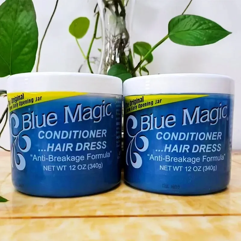 Blue Magic Hair Scalp Food Conditioner Anti-breakage and Hoid Hair Dress 340g