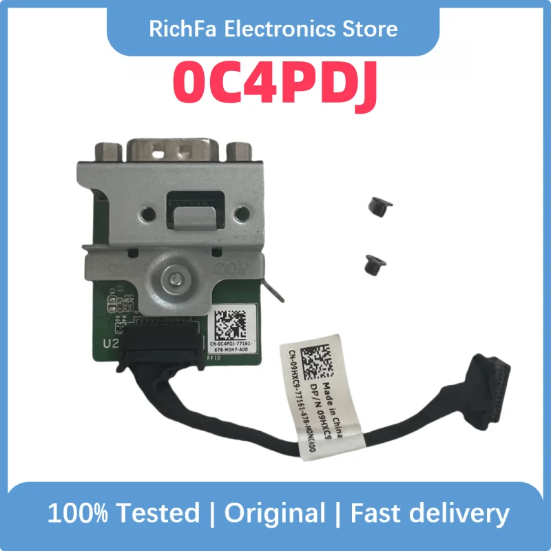 

Original used For Dell Optiplex 3050M 3060M 7060M 3070M 7070 MFF Serial Port Module Interface 0C4PDJ 09HXC9 serial port