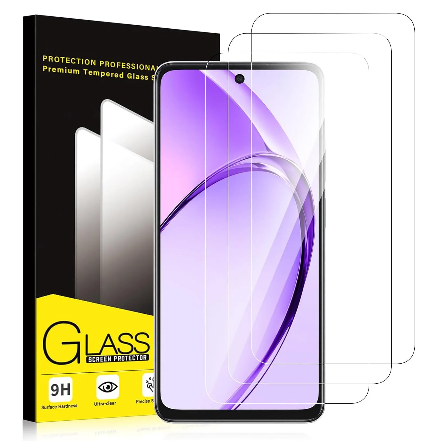 

3pcs Tempered Glass Screen Protector For VIVO iQOO Z9x/Z9 Turbo/Z9 Lite/Z9 Turbo+/iQOO Z8x/iQOO Z7i/iQOO Z7x/iQOO Z7s Glass Film