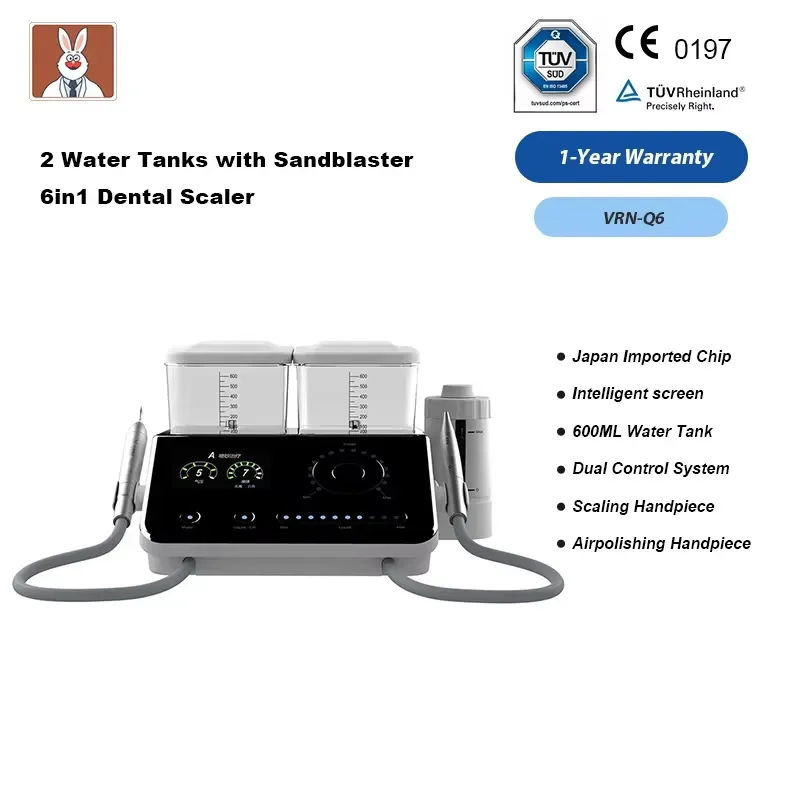 Dr.Rabbit 2025 New Equipment Scaler Ultrasonic Scaler Cavitron Airflow CE