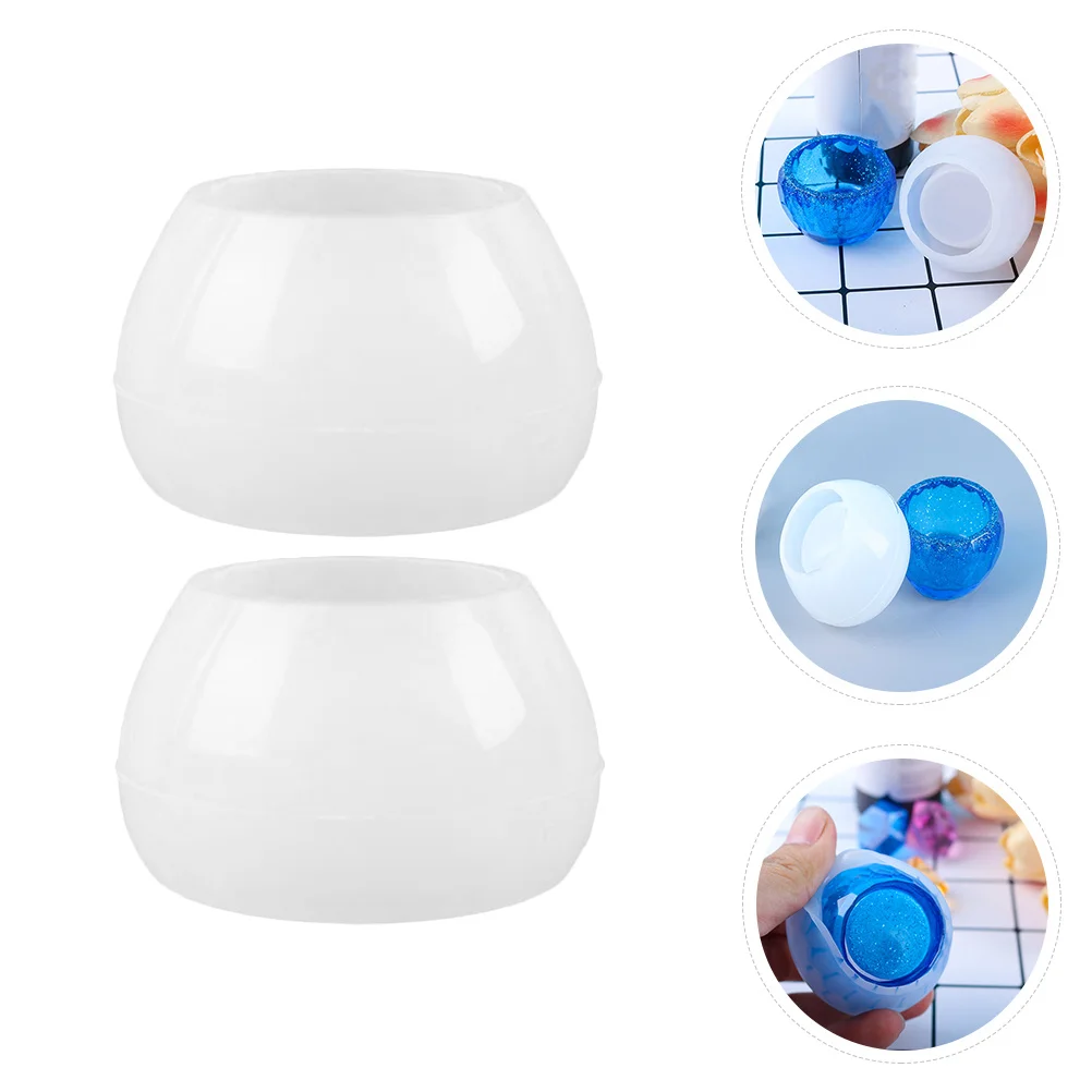 

2 pcs Rhombus Small Bowl Mold Silicone Diy Tools For Craft Making Bowl Shaped Mould Epoxy Resin Tableware Handmade Unique Mold