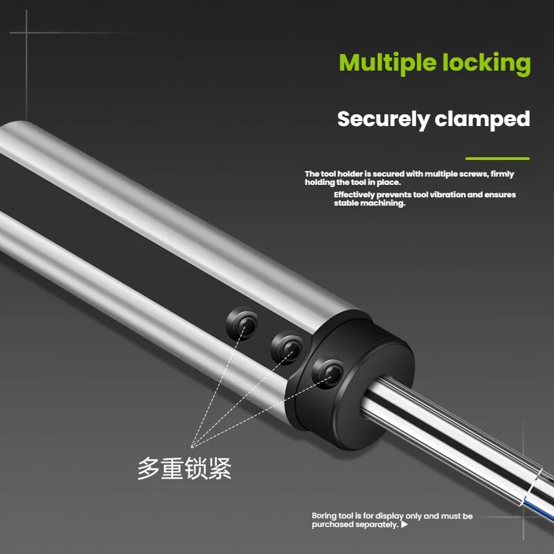 SHB12 SHB16 SHB20 SHB25 Reduction Tool Holder Small Diameter Boring Bar Sleeve CNC Lathe Micro Internal Boring Tool Sleeve, Clam - view 3