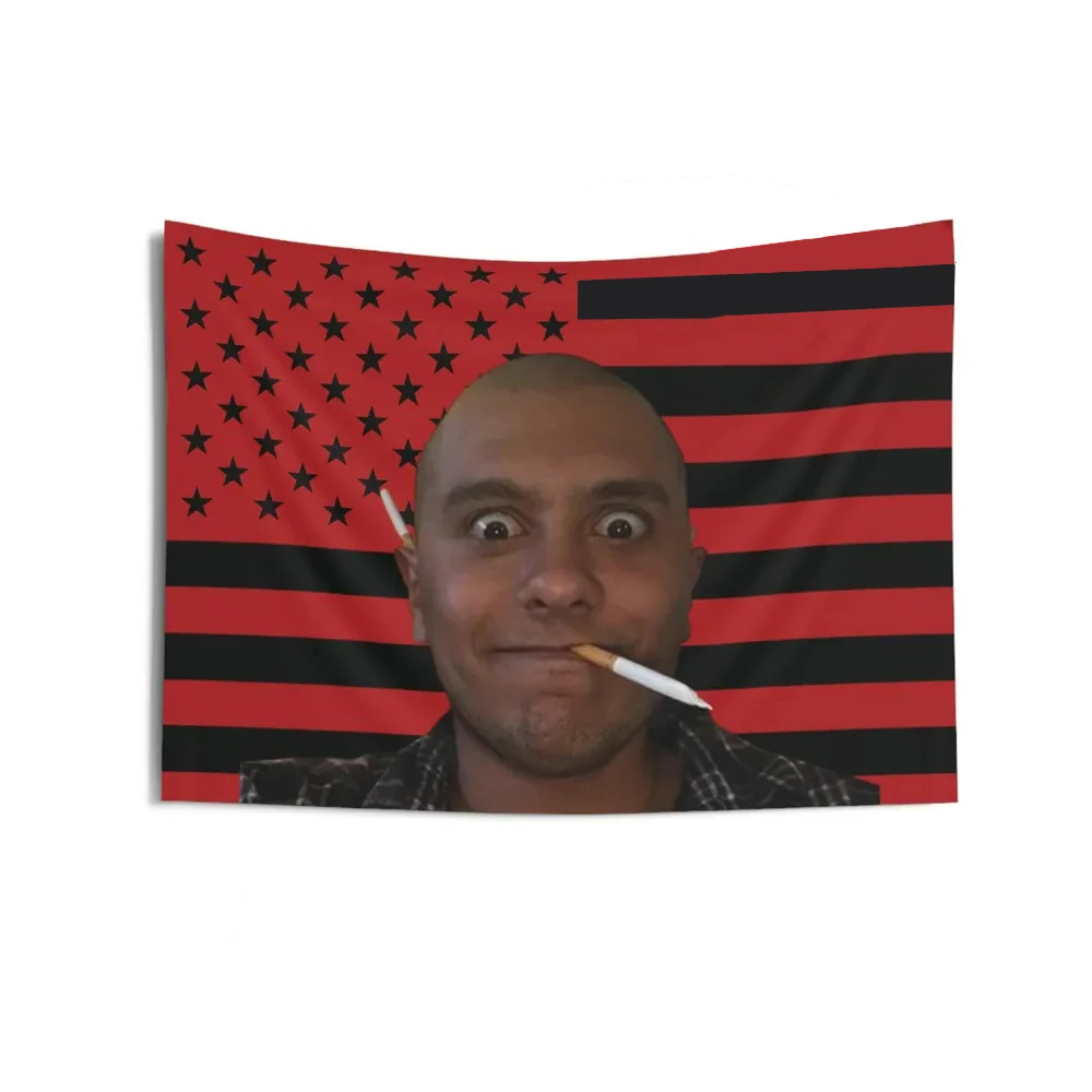 Lildarkie العلم الأمريكي مغني الراب الموسيقار المغني العنكبوت عصابة براهمان الجدار الشنق الفكاهة غريبة ديكور جدران غرفة المعيشة المنزلي