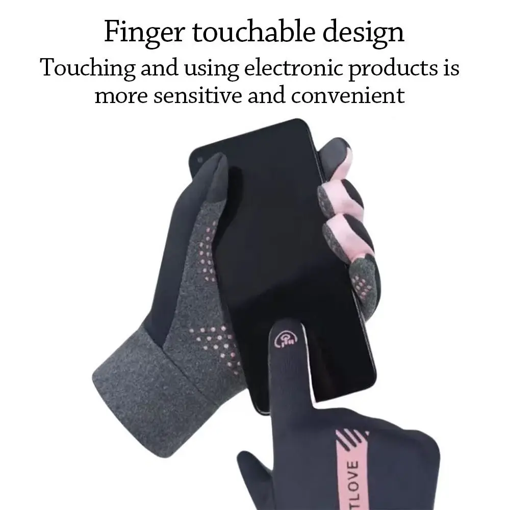 

Creative Winter USB Heated Gloves Adjustable Non-Slip Rechargeable Gloves Waterproof Reusable Touchscreen Gloves