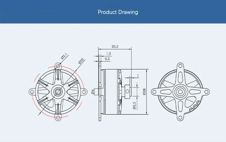 2025 Faradyi personalizzato con elica 7035 8040 9050 UAV parti fai da te motore drone DC brushless ad alta potenza