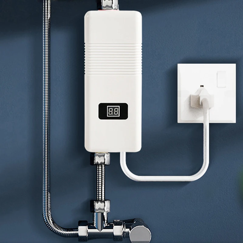 

3000 Вт мгновенный электрический водонагреватель для дома, ванной комнаты, кухни, ванной комнаты, водонагреватель, электрический водонагреватель 110 В/220 В