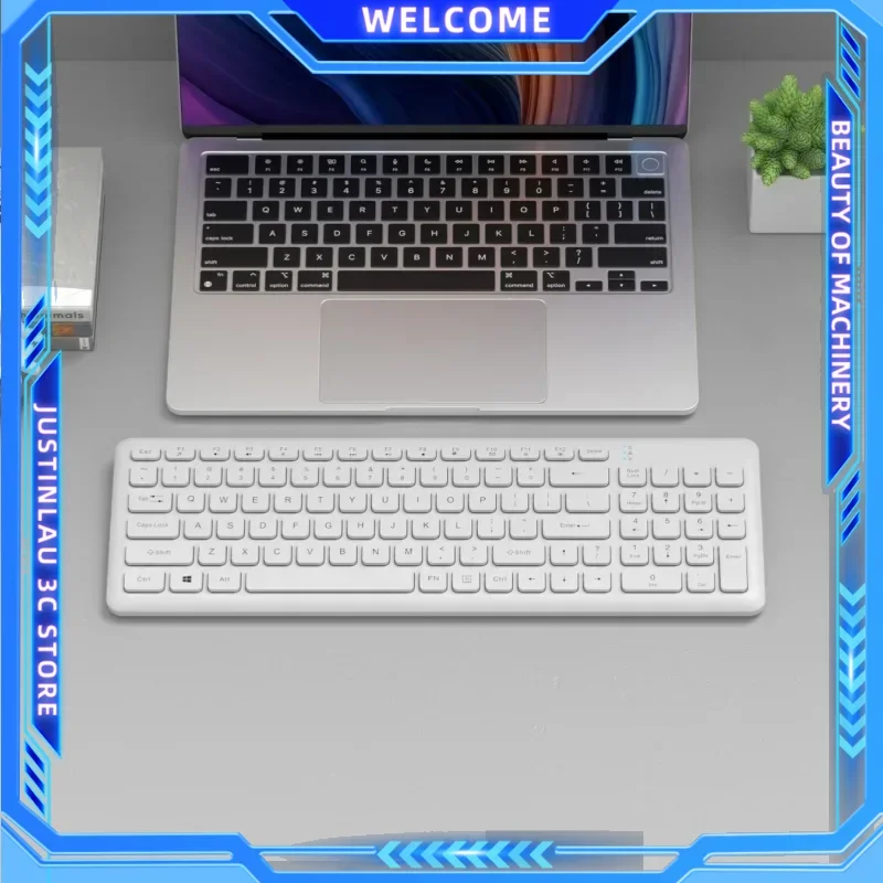 1Pcs Wireless Keyboard  for Windows Laptop PC Computer Folding Stands Full Size Keyboard with Numeric Keypad Ipad Keyboard