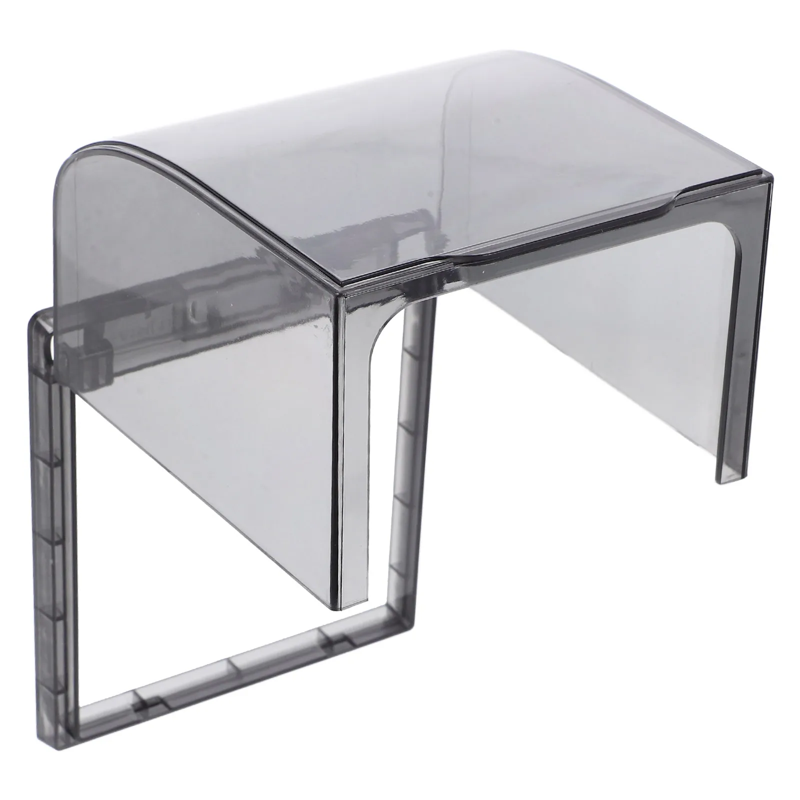 

Waterproof Electrical Outlet Box Push Button Guard Protector Wall Socket Durable Plastic Humid Area Resistant Black Weatherproof