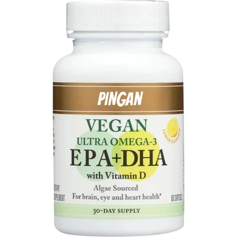 

Essentials Capsules, Vegetarian Super Omega-3, Containing Vitamin D, 60 Capsules