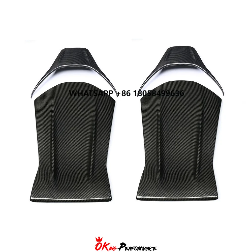 

Dry Carbon Fiber Seat Cover for C Class C63 AMG CLA GLA Seat Trim