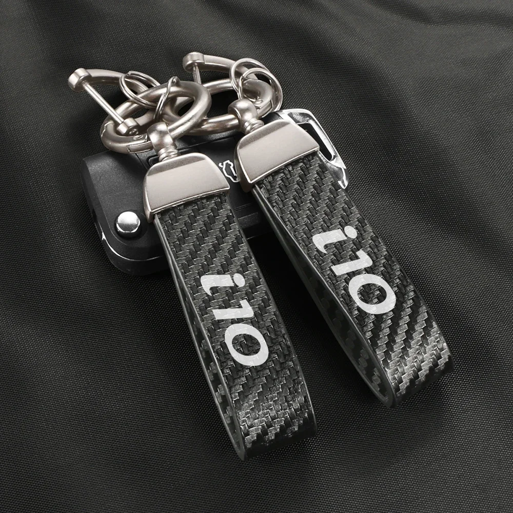 For Hyundai i10 I10 N Line 2008 2009 2010 2011 2012 2013 2019 2020 2021 2022 Car Fashion PU Leather Keychains Decor Accessories