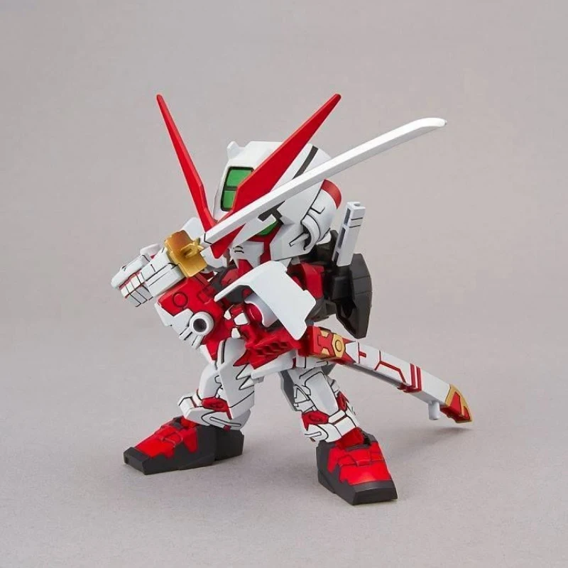 Bandai-Anime SD BB MBF-P02 Gundam, ASTRAY RED Frame, Kit Modelo, Robô Colecionável, Montagem de Qualidade, Brinquedos Ação Plástica, Figuras Presente