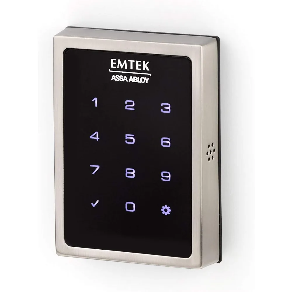 Empowered Motorized Touchscreen Keypad Smart Deadbolt - Connected by August, Satin Nickel (US15), Model: EMP1101US15