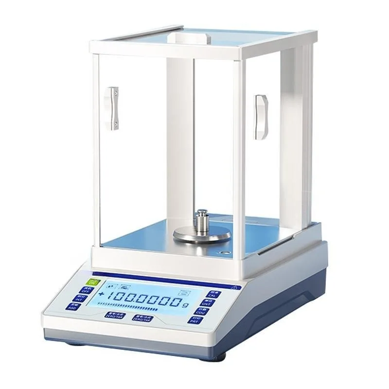 

Balance 1/10,000, electronic laboratory 0.1mg precision 1/1000 scale accurate measurement