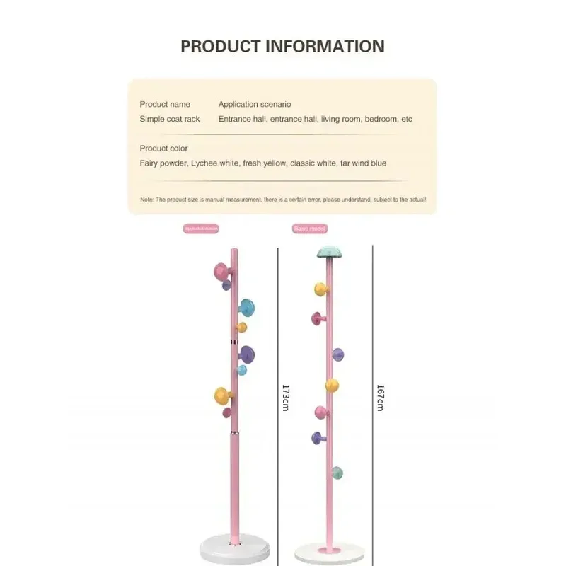 Home Furniture Children's Hangers Bedroom Cartoon Standing Hangers Living Room Creative Hanging Bag Hangers image 5