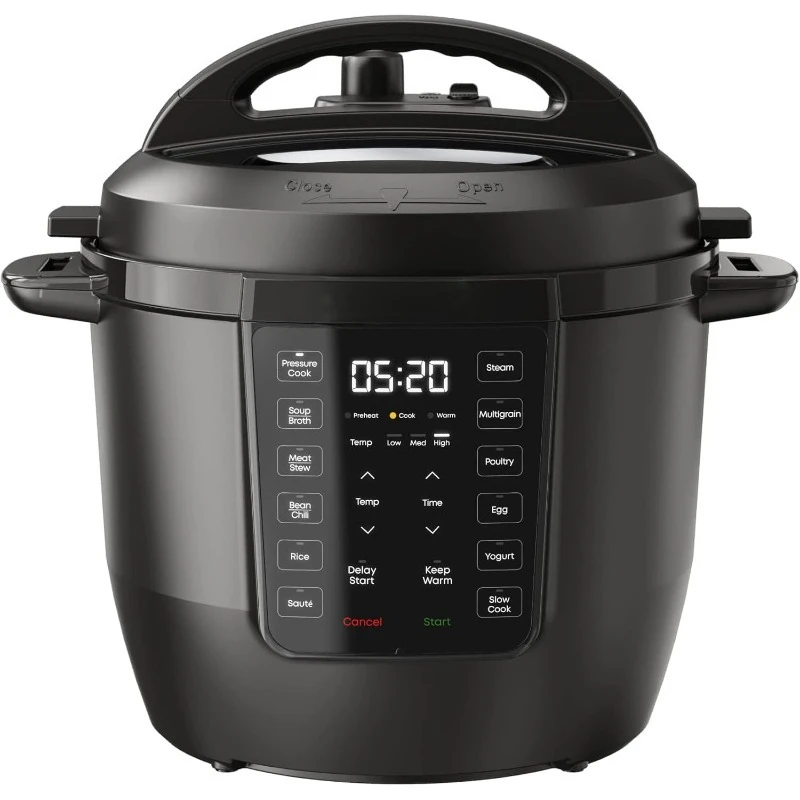 

RIO, 7-in-1 Electric Multi-Cooker, PressureCooker, SlowCooker, RiceCooker, Steamer, Sauté, Yogurt Maker, & Warmer