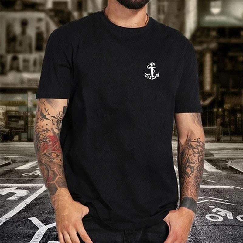 Quick Dry Men Running T-shirt Fitness Sports Top Gym Training Shirt Breathable Jogging Casual Sportswear Men\'s Breathable 2024