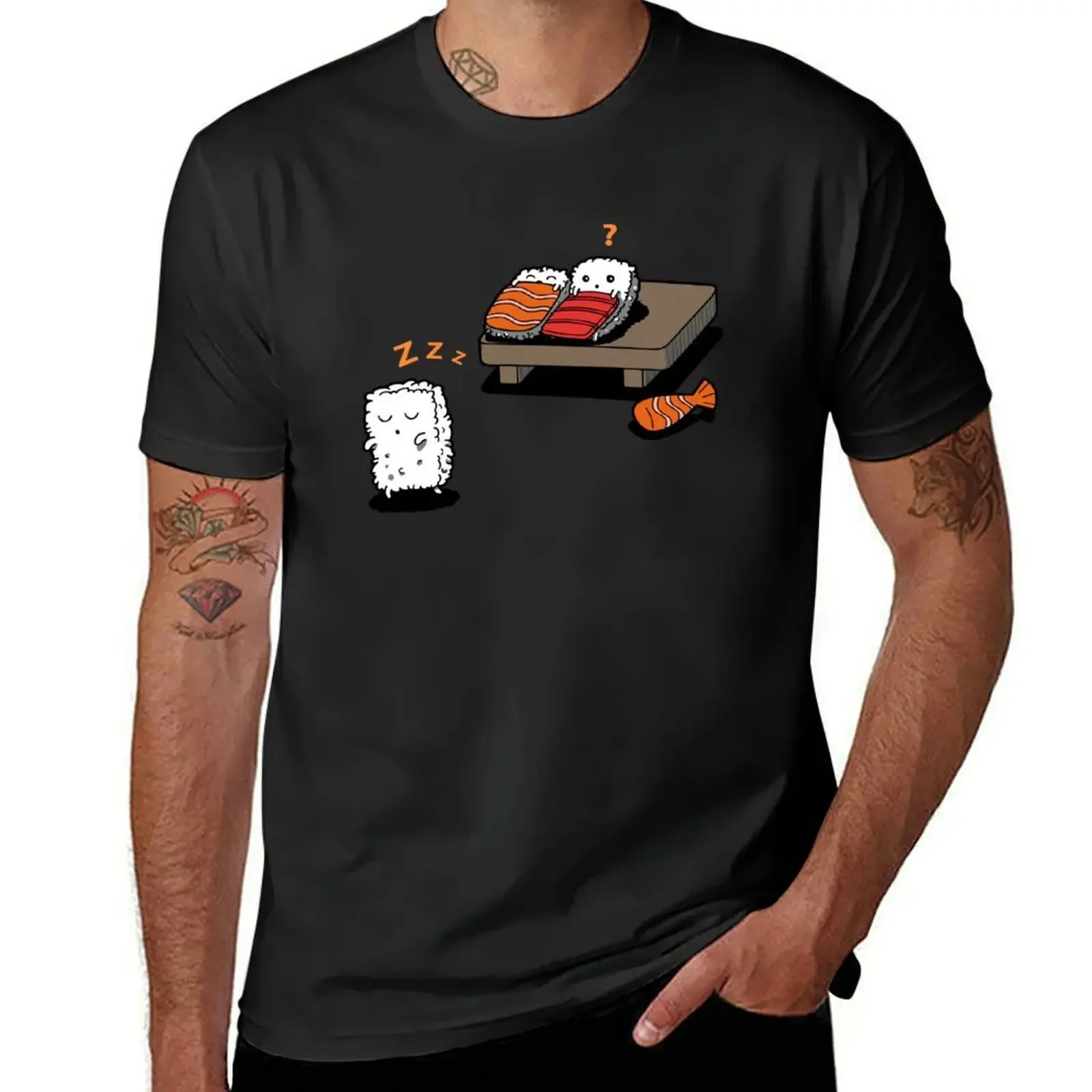 Sleepwalking Sushi T-Shirt new edition blanks man t shirt mens t shirts casual stylish