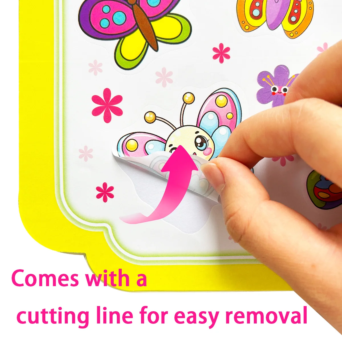 Lustiges Aufkleber-Malbuch, reich in Farben, dickes Papier, 2–5 Jahre, bevorzugt für kreative Graffiti für Kinder! Festivalgeschenk