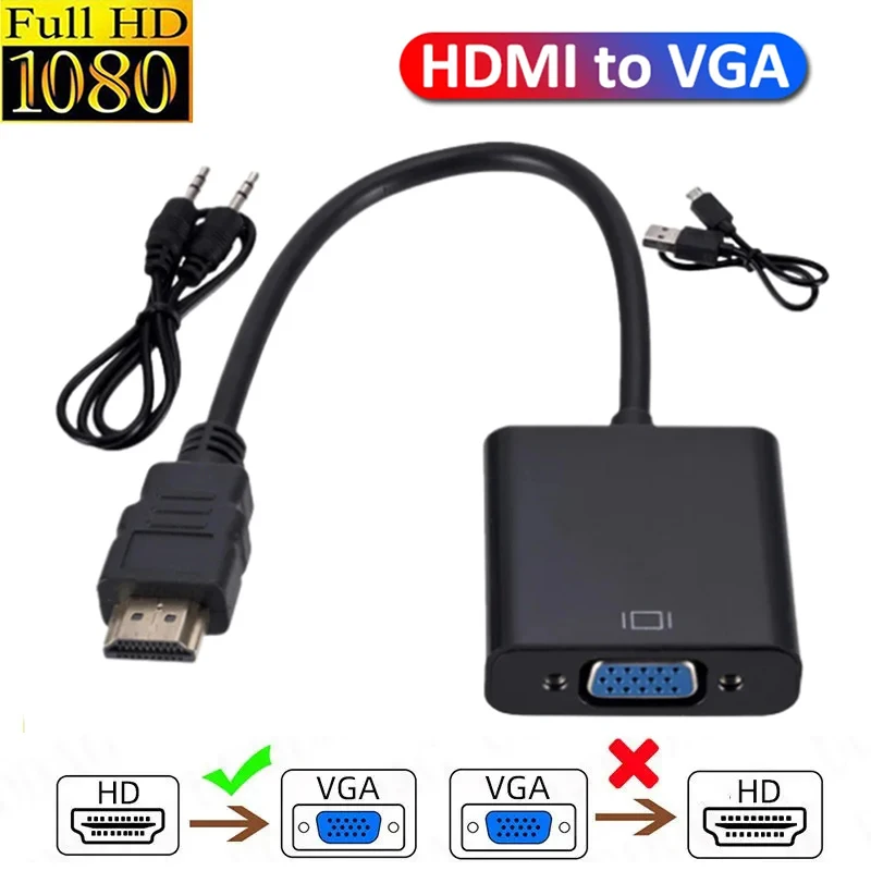 Hdmi To Vga Convert…