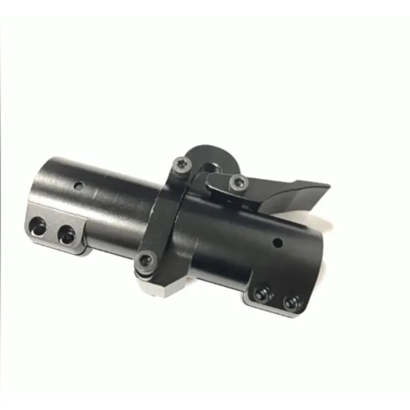 25mm Carbon Tube Horizontal Arm Tube Seat Flat Folding Horizontal Folding Tube Clamp CNC Aluminum Alloy